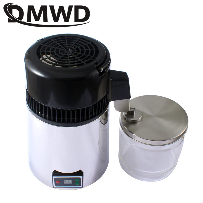 DMWD дистиллятор для чистой воды 304 нержавеющая сталь дистиллированная машина