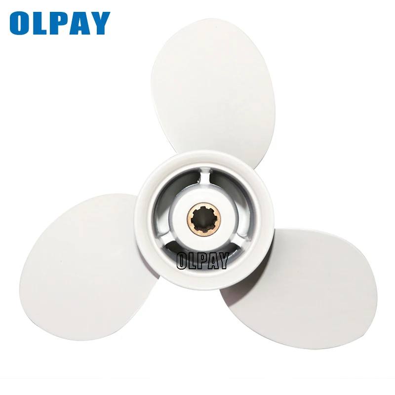 683-45945-00-EL пропеллеры 9 1/4X9-J для Yamaha 2-х тактный 9.9HP 15HP лодочный мотор белого цвета в