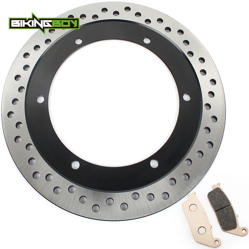 ZP 7mm thick BIKINGBOY задние дисковые тормоза роторные колодки для Honda GL 1500 Валькирии C CT Tourer 97 98 99 00 01 02 03 Goldwing 1500 межгосударственному 00-03 - Цвет: ZP 7mm thick
