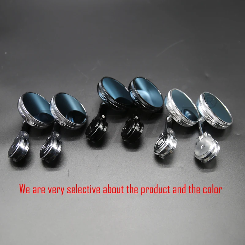 Универсальное зеркало заднего вида для мотоцикла 7/8 22 мм 1 пара с ЧПУ боковые