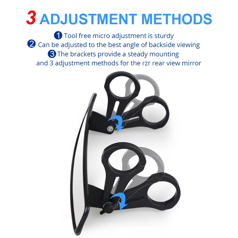 Зеркало заднего вида для UTV центральное зеркало с широким углом обзора 15 дюймов