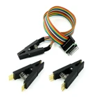 Зажим для тестирования программатора SOP16 SOP SOIC 16soic16 Pin IC тестовый зажим SOP16 К DIP8 Зажим для вспышки 25 серий RT809F TL866CS TL866A