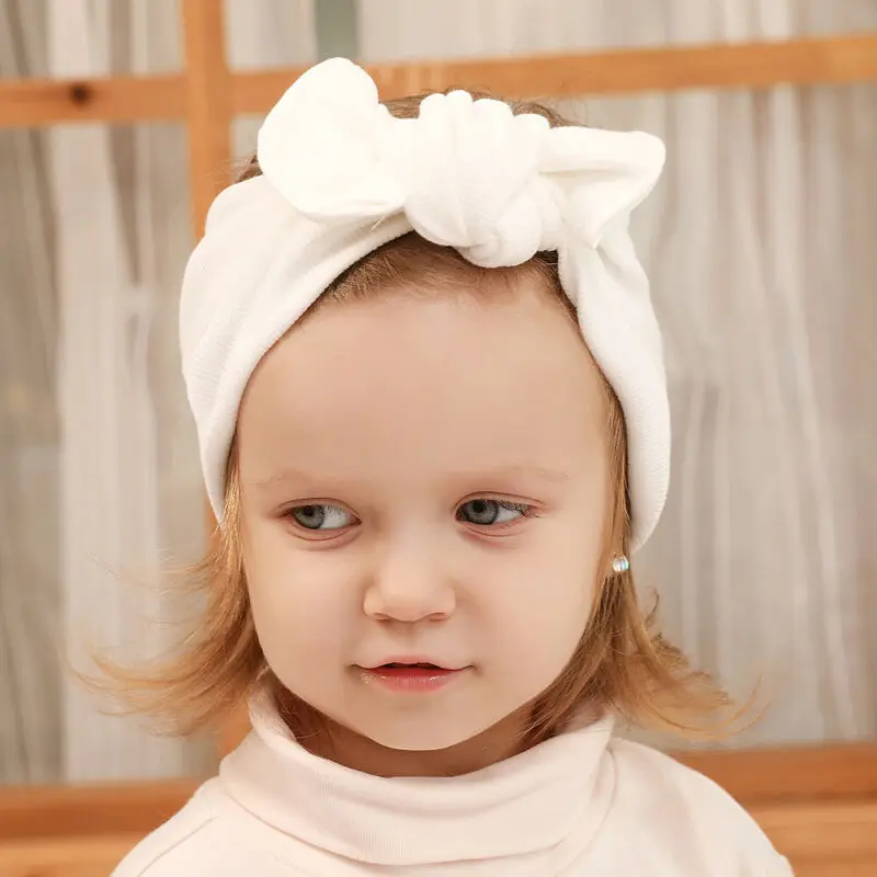 Повязка на голову с большим бантом для маленьких девочек и мальчиков повязка
