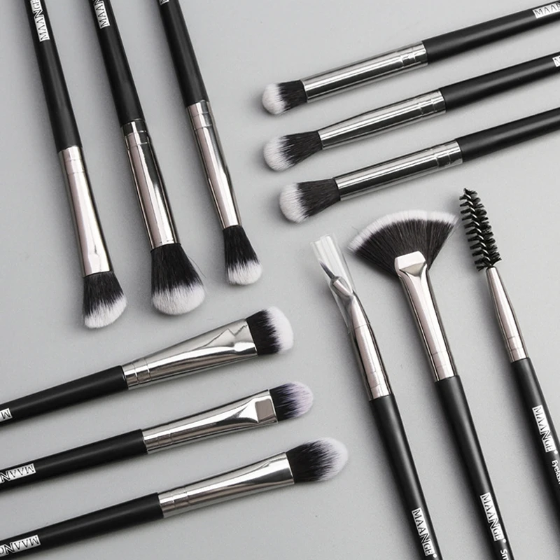 

12 Pcs Makeup Brush Set Eye Shadow Foundation Cosmetic Tool Kit SMJ