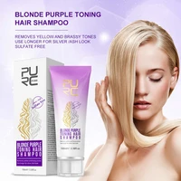 blonde purple toning hair shampoo remove yellow brassy tones improve frizz deal grey color protection after dyeing hair care