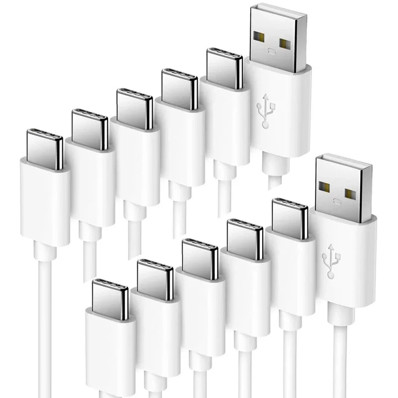 

10pcs For Samsung Fast Charge Cable 2A USB Type C Data Line Quick Charger For Galaxy S10 S9 S8 Note9 Note8 A7 A8 A10 A70 A60 A50