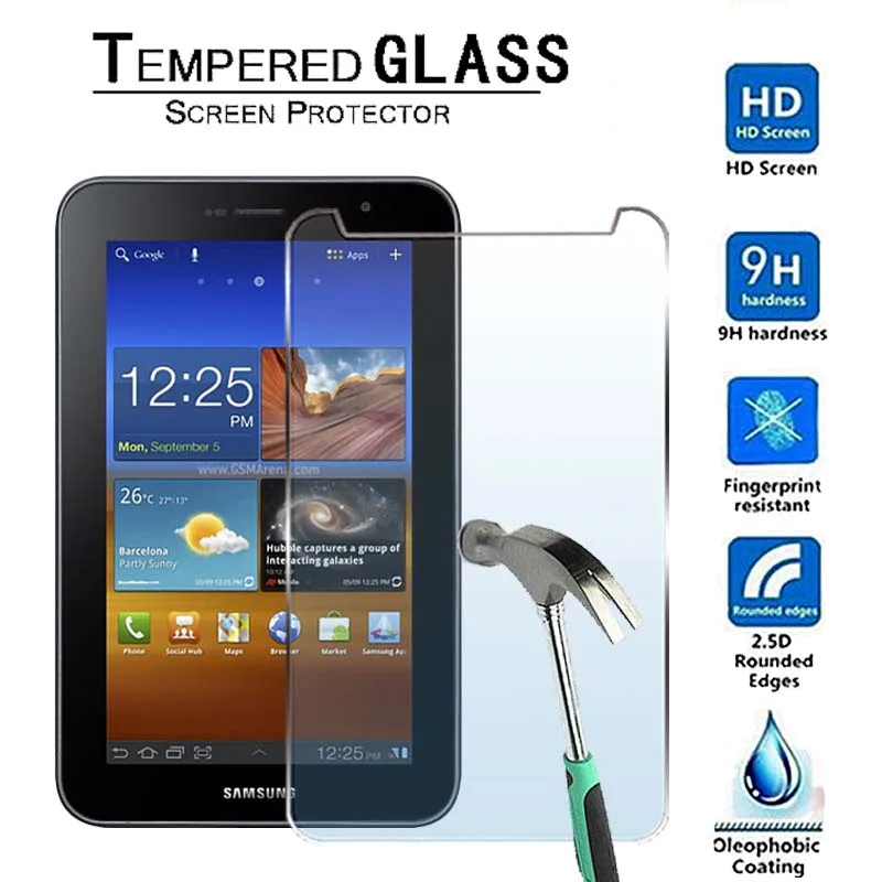 Защитная пленка для Samsung Galaxy Tab 7 0 Plus P6200 P6210 Premium Tablet 9H из закаленного