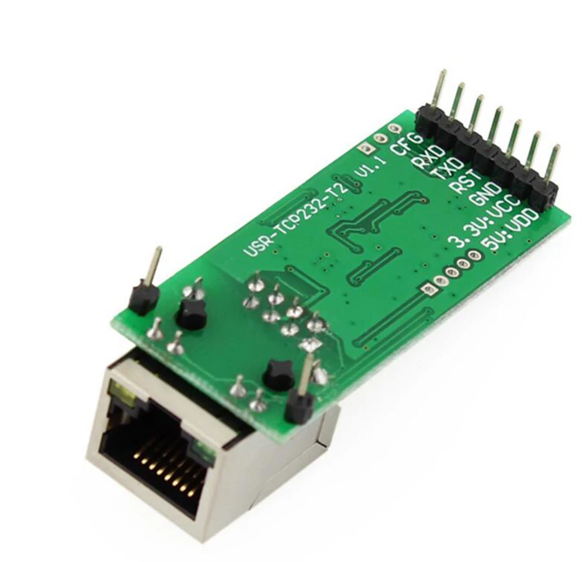 5 шт./лот USR TCP232 T2 по протоколу TCP/IP TTL модуль для ПЛК/MCU UART к локальной сети Ethernet с RJ45