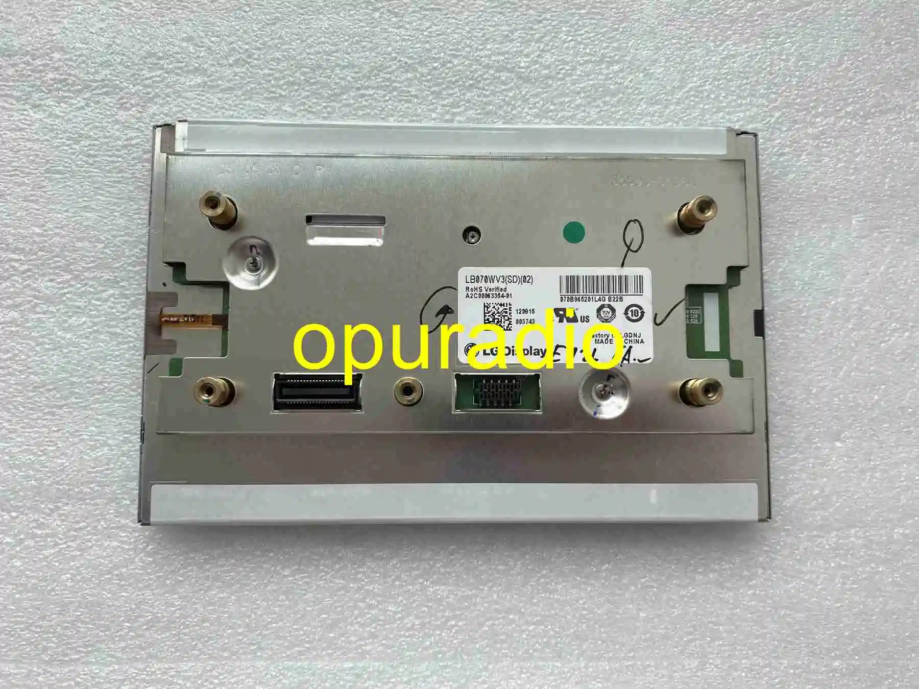 New 7" LCD display screen LB070WV3-SD02 LB070WV3(SD)(02) lcd modules for Mercedes W204 car GPS navigation audio |
