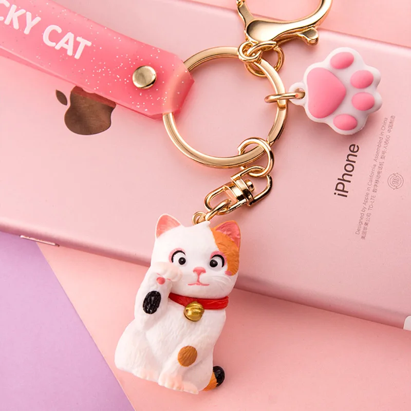 Брелок с котом из мультфильма супермилая бекина куклы брелоки для женщин