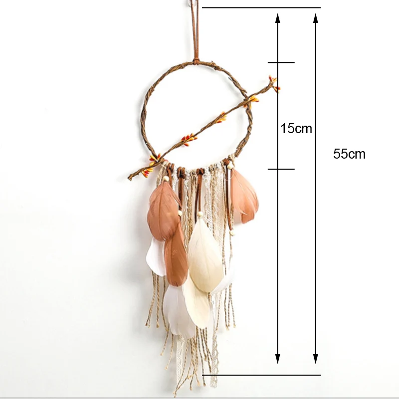 

Ins Cupid Girl Room Decoration Dreamcatcher Ornament Craft Handmade Wind Chimes For Birthday party wedding decoration gifts