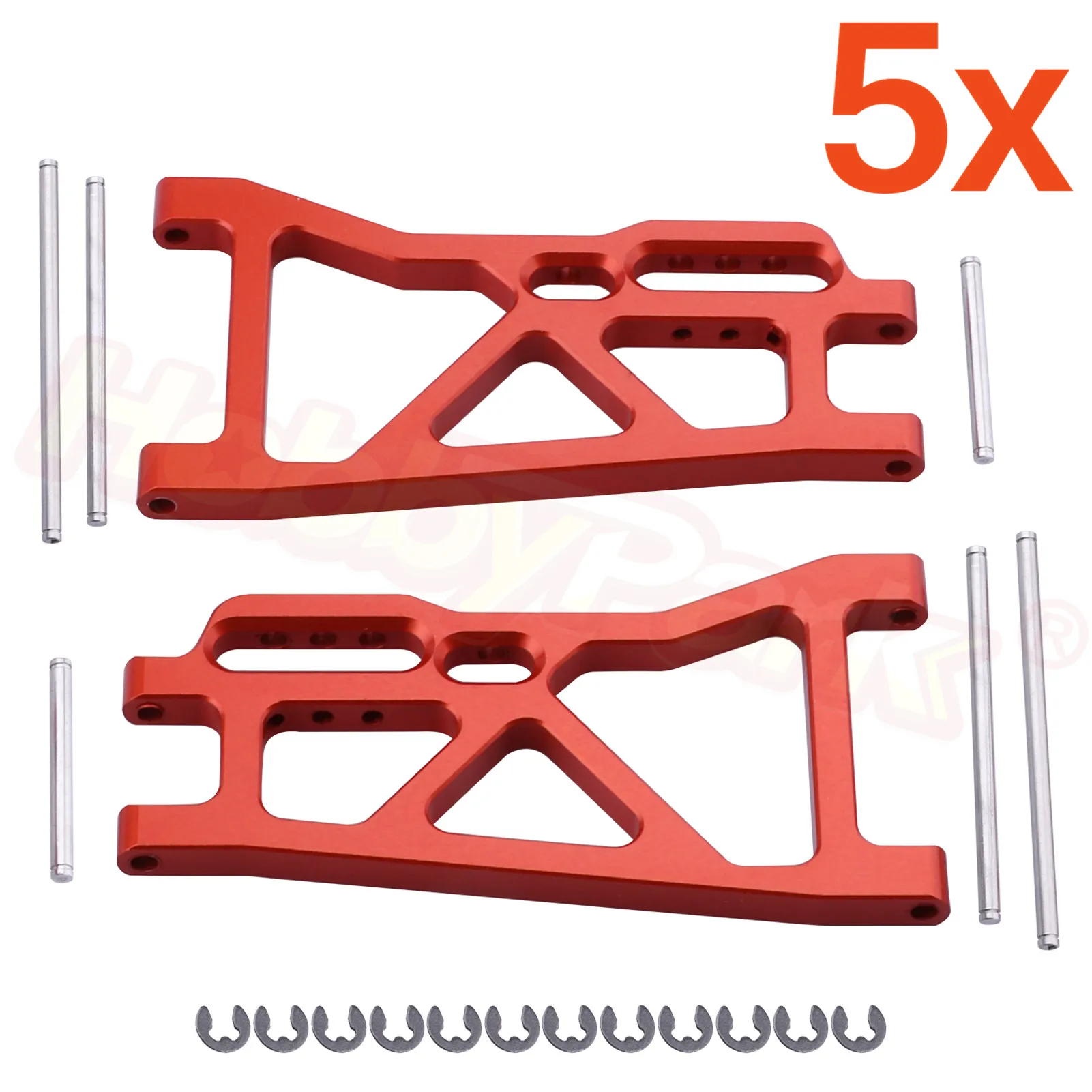 

10pcs/Lot Aluminum Rear Lower Suspension Arms 513008 For FS Racing 1/10 Monster Truck 51805 FS538 10YW, Buggy 53625 FS539 10YW