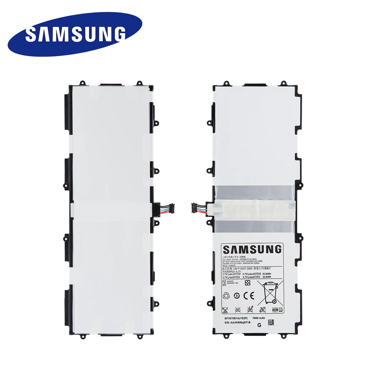 Аккумулятор SAMSUNG SP3676B1A 7000 мАч для Samsung Galaxy Note 10 1 GT-N8000 N8005 N8010 N8013 N8020 P7500 P7510 P5100 P5113 +