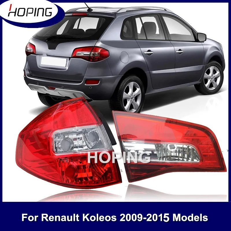

Надеясь 1 шт. задний бампер светильник задний фонарь для Renault Koleos 2009 2010 2011 2012 2013 2014 2015 внутренней и внешней хвост светильник
