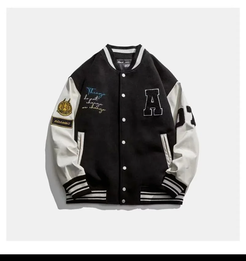 American baseball uniform men's spring and autumn flight jacket couple Japanese tide brand 2021 new | Мужская одежда