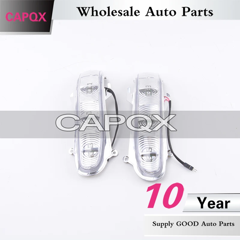 CAPQX 2PCS Rearview Mirror LED Turn Signal A220 820 06 21 For Mercede Benz W220 S280 S320 S350 S500 S600 blinks Indicator | Автомобили и