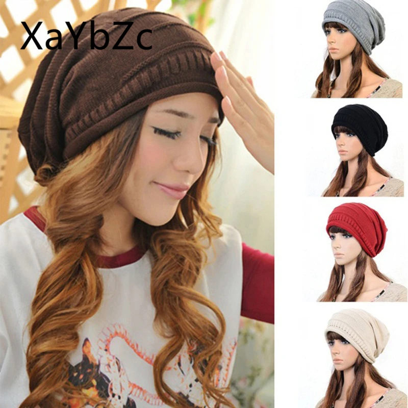 

Protect yourself from the cold winter with this stylish oversized slouch hat
