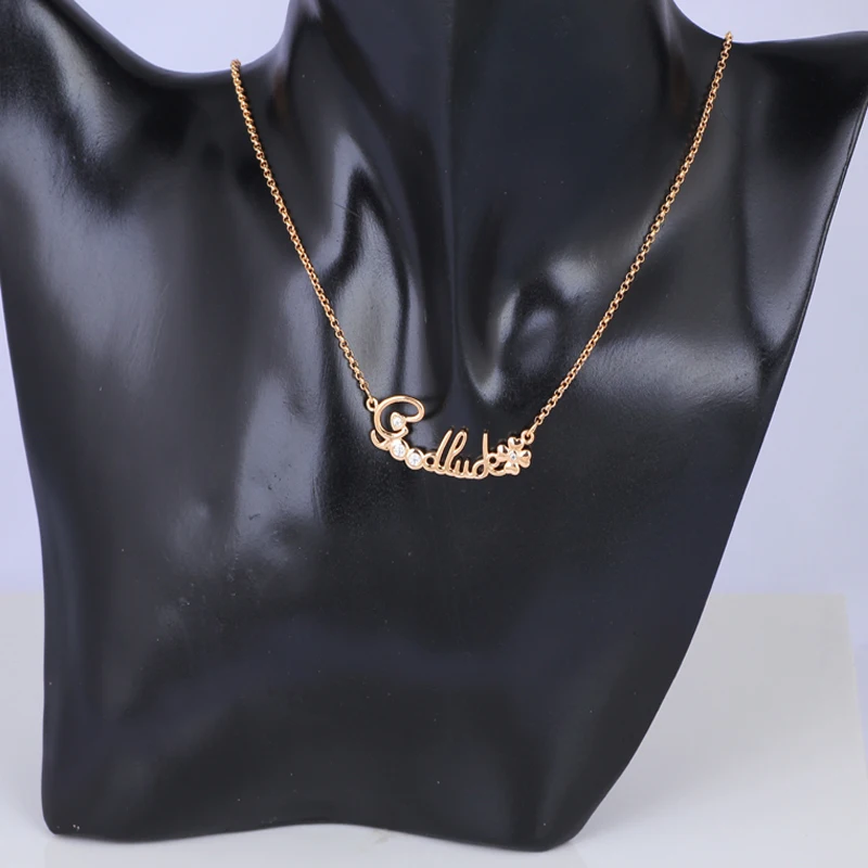 

ROLILASON классические дизайнерские женские оптовая продажа серебристый циркониевый ожерелье с кулоном в виде пентаграммы LN560