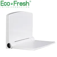 Ecofresh 200kg Bearing Folding Bathroom Stool Wall Mounted Toilet Seat Household Shower Room Bath Bench Shoes Footstool