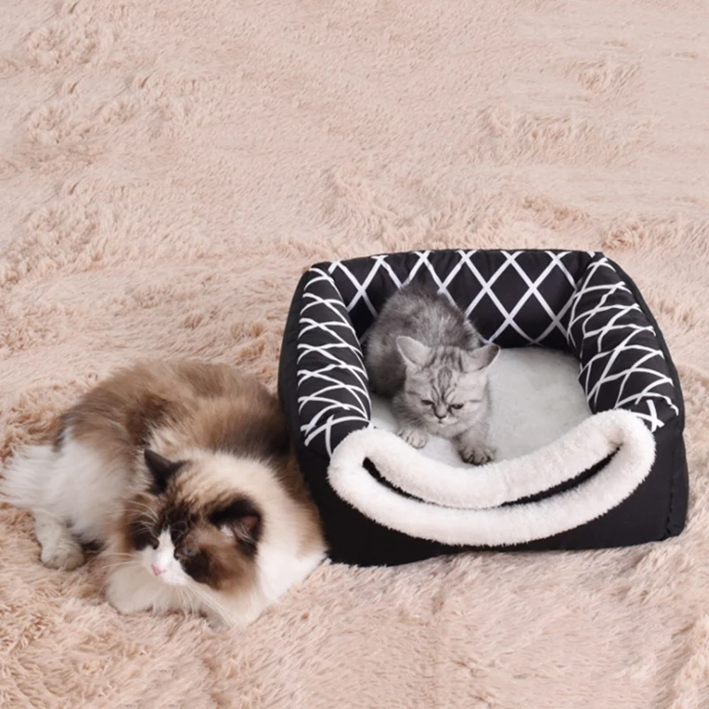 Кошачье гнездо Всесезонная универсальная Закрытая капсула питомник товары для