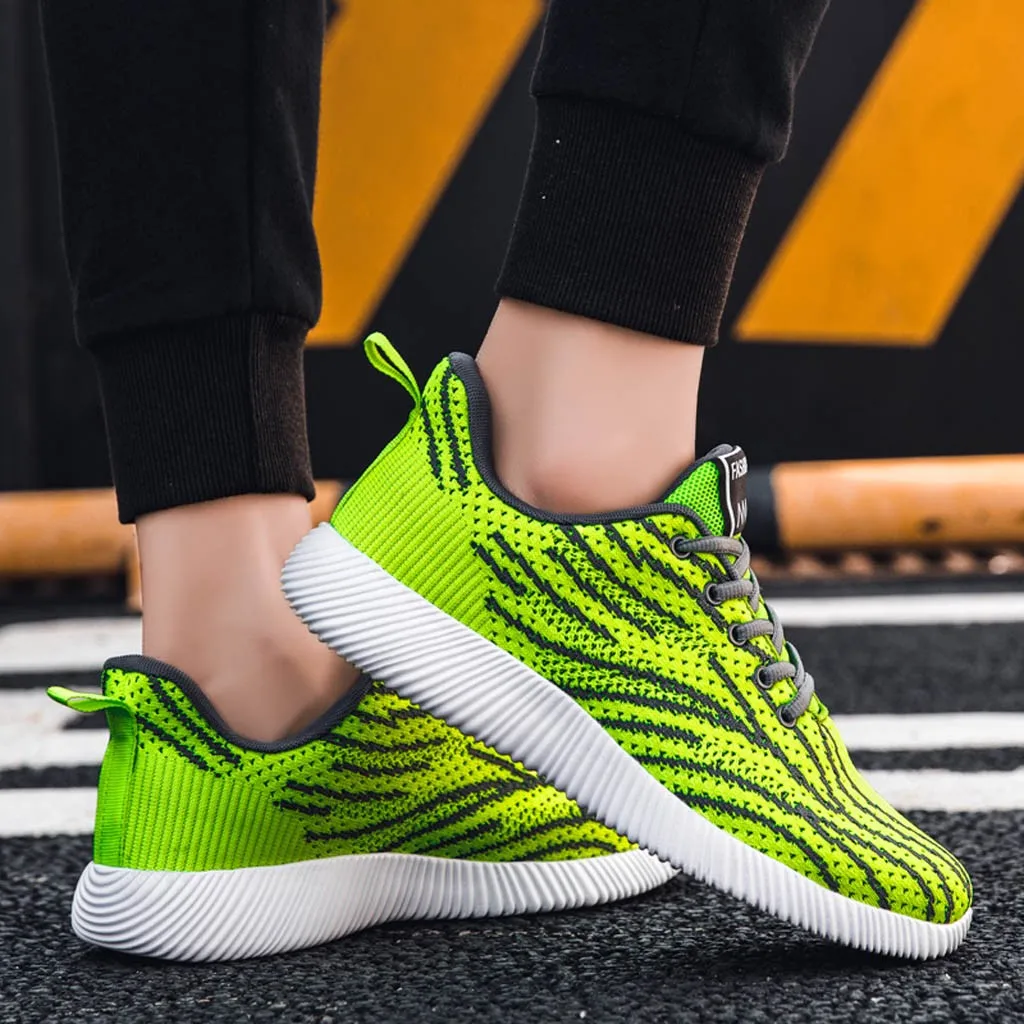 

Summer Men Mesh Sneakers Casual Shoes Lightweight Comfortable Breathable No-slip Walking Footwear Walking Shoes Sneakers #40