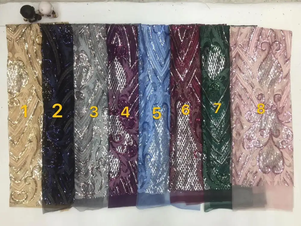 

NaXiu New arrival African Lace Fabrics 2019 best cotton african Lace tulle lace fabric elastic lace ribbon For Nigerian Dress