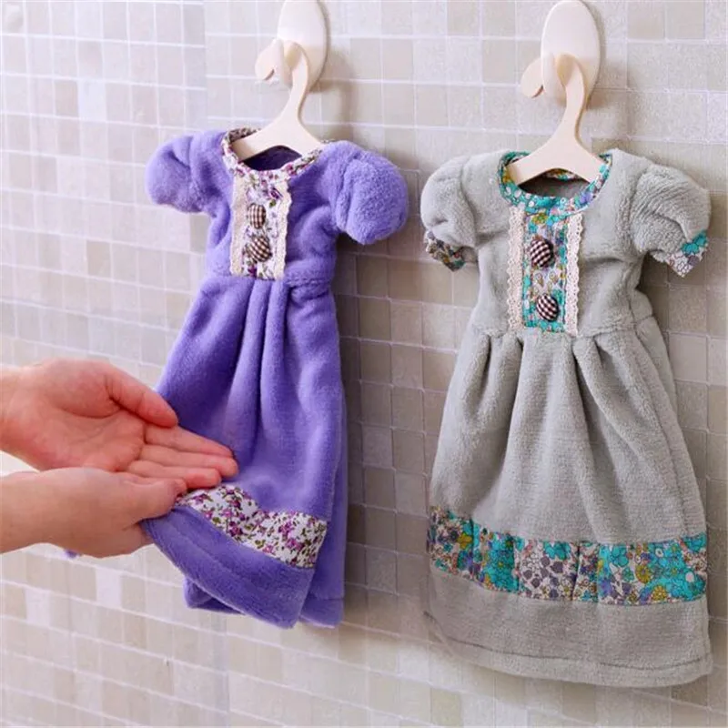 Платье полотенце для рук из микрофибры быстросохнущее Впитывающее Воду сухое