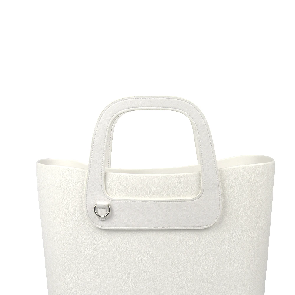 tanqu New big Oblong Faux PU Leather Handle with Silver D buckle for standard Obag Classic Bag Body Big O Accessory | Багаж и сумки