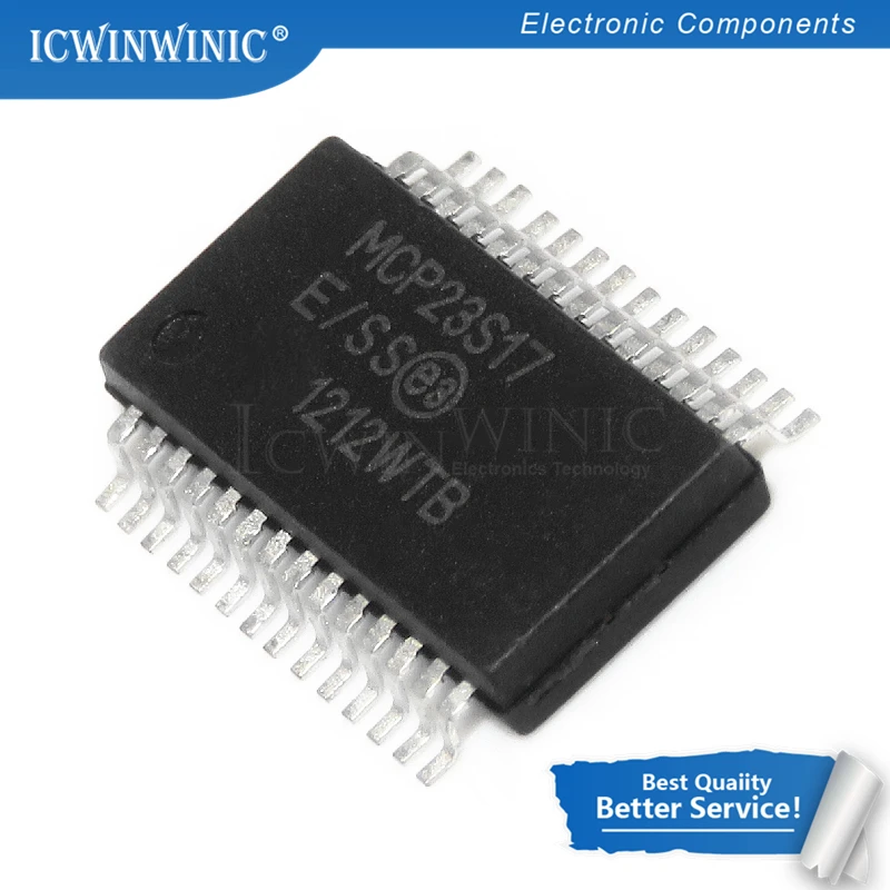 

5PCS MCP23S17-E/SS SSOP-28 MCP23S17ESS MCP23S17-E MCP23S17 SSOP28