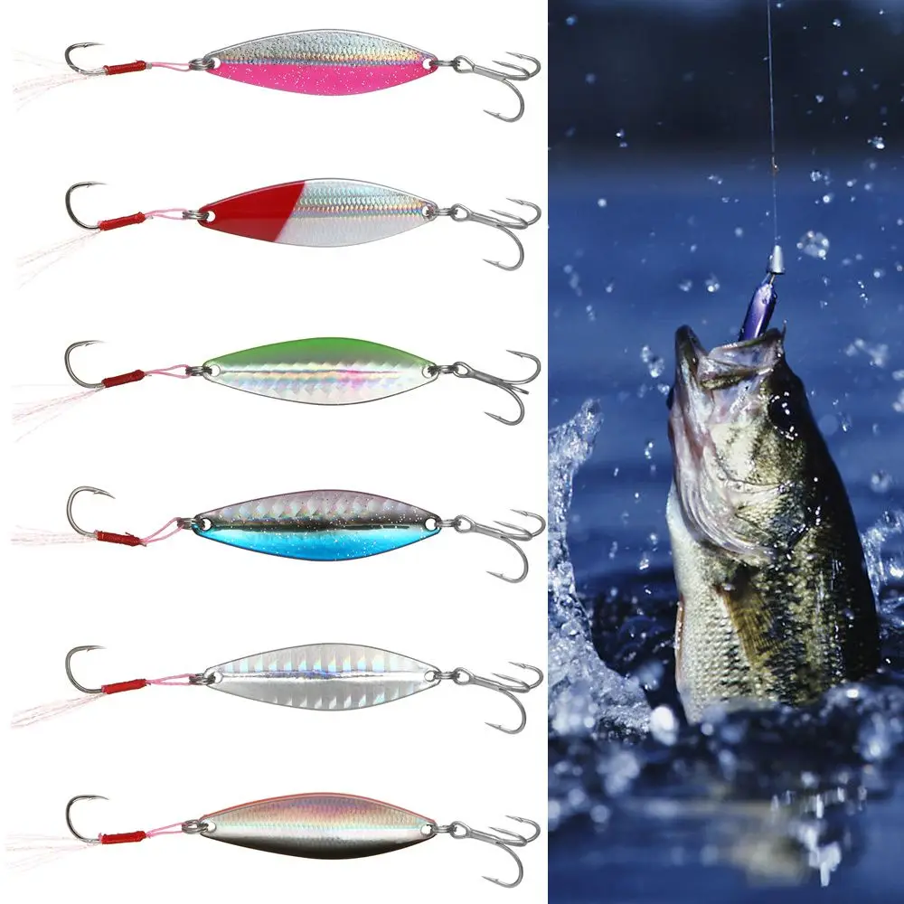 sinking Metal Long shot Fishing Tackle Sequins Bait Artificial Lure Fishing Lure Hard Fishing Lure