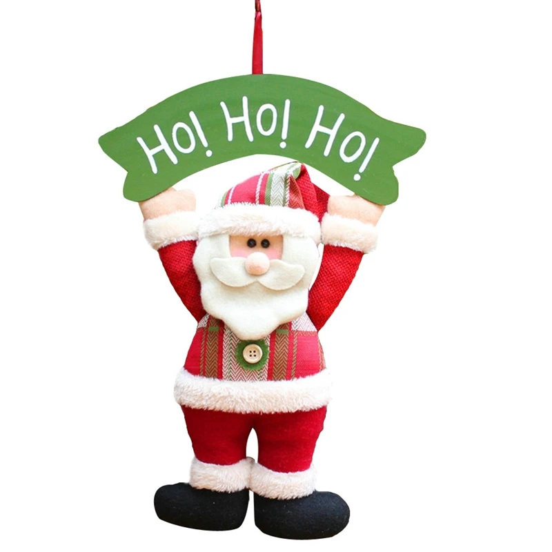 

Merry Christmas Gift Santa Claus Toy Tree Decors Hanging for Home Party
