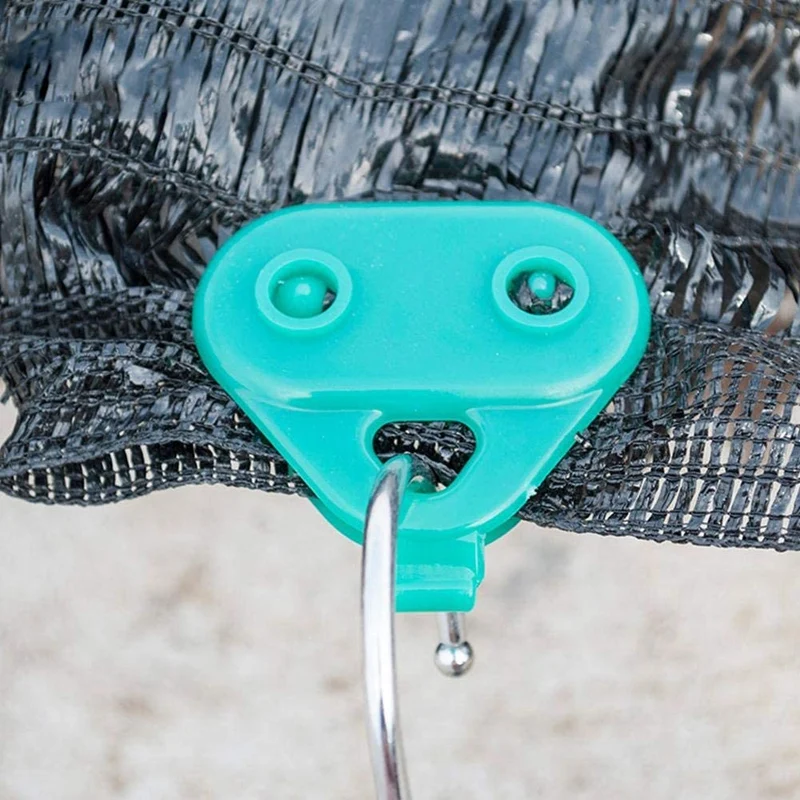 

20Pcs Net Clamp Garden Sun Shade Netting Insect Net Film Durable Clamps Clips for Fixing Outdoor Netting