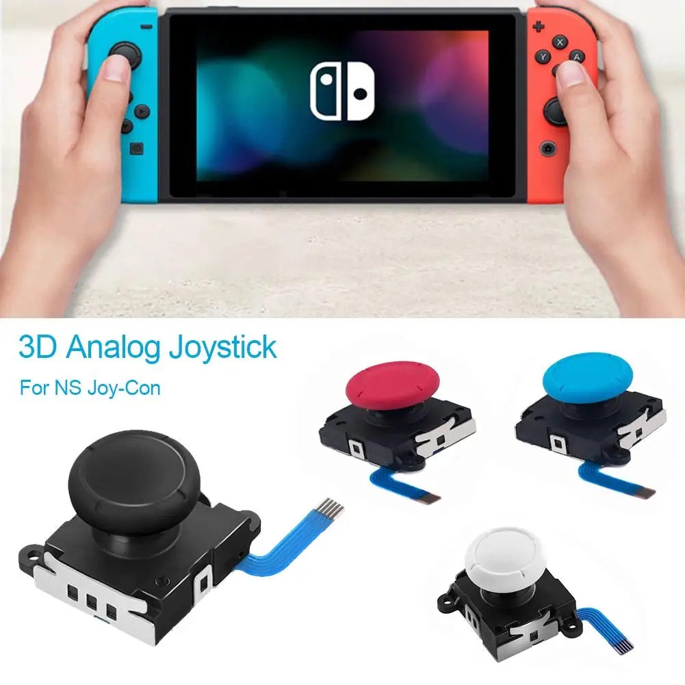 Аналоговый 3D-Джойстик Joycon стики для большого пальца запасные сенсоры аксессуары