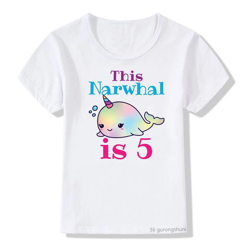 

Футболка с принтом для девочек 5-10 лет