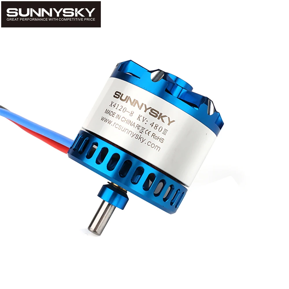 1 шт. SunnySky X4120III 485KV/550KV высокой эффективности безщеточный мотор для 3D трюковый Дрон