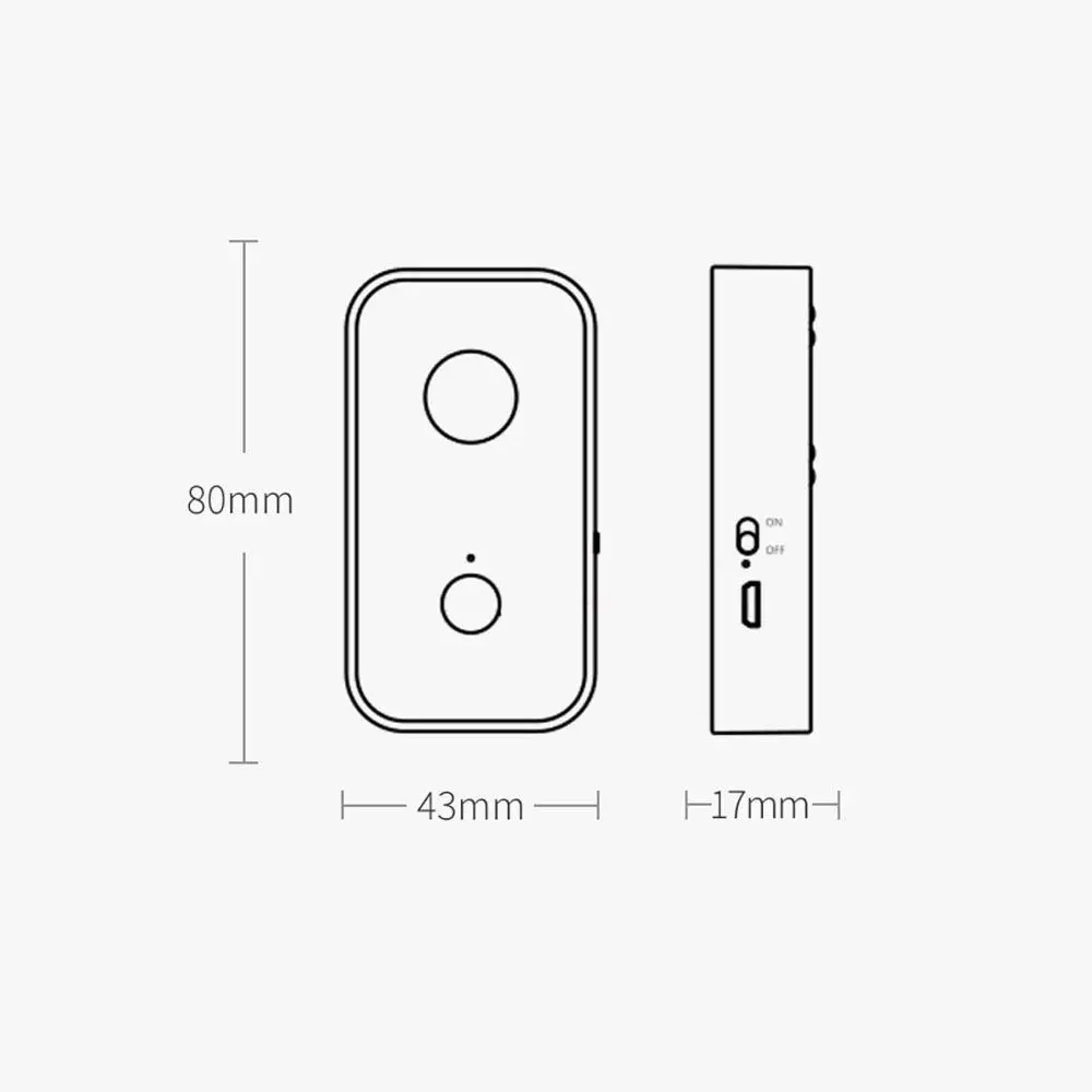 Инфракрасный детектор Youpin Smoovie с USB зарядкой для камеры отверстиями сканер 3D