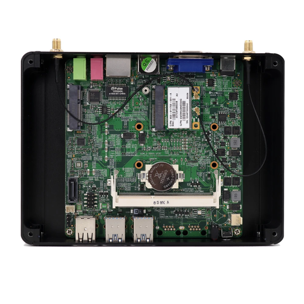 Мини-ПК Intel Celeron 2955U DDR3L LAN VGA HD Linux настольный компьютер ГГц Win7 | Компьютеры и офис