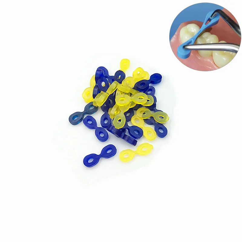 60 шт./кор. стоматологические эластичные фиксирующие клиновидные Матричные