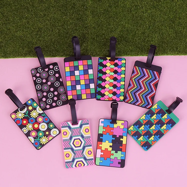 2020 багажная карта силиконовая бирка с именем креативный Национальный стиль