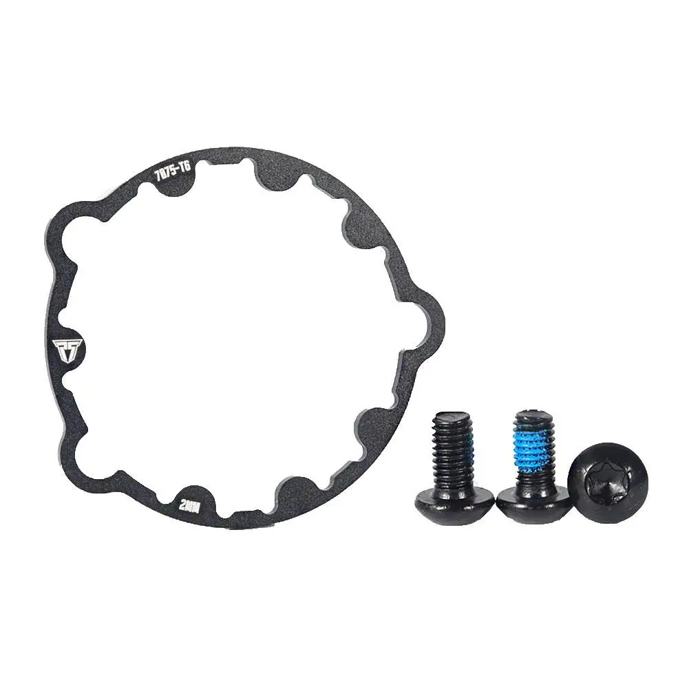 1.6/2/2.5mm MTB Bicycle GXP Crankset Gasket Bike Chain Wheel Eccentric Washer Screws Bolt Ring Part | Спорт и развлечения