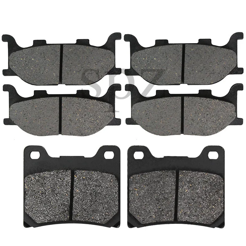 Motorcycle Front and Rear Brake Pads for YAMAHA XVS1100 V-Star Custom Classic Silverado 1999-2009 VStar 2007 2008