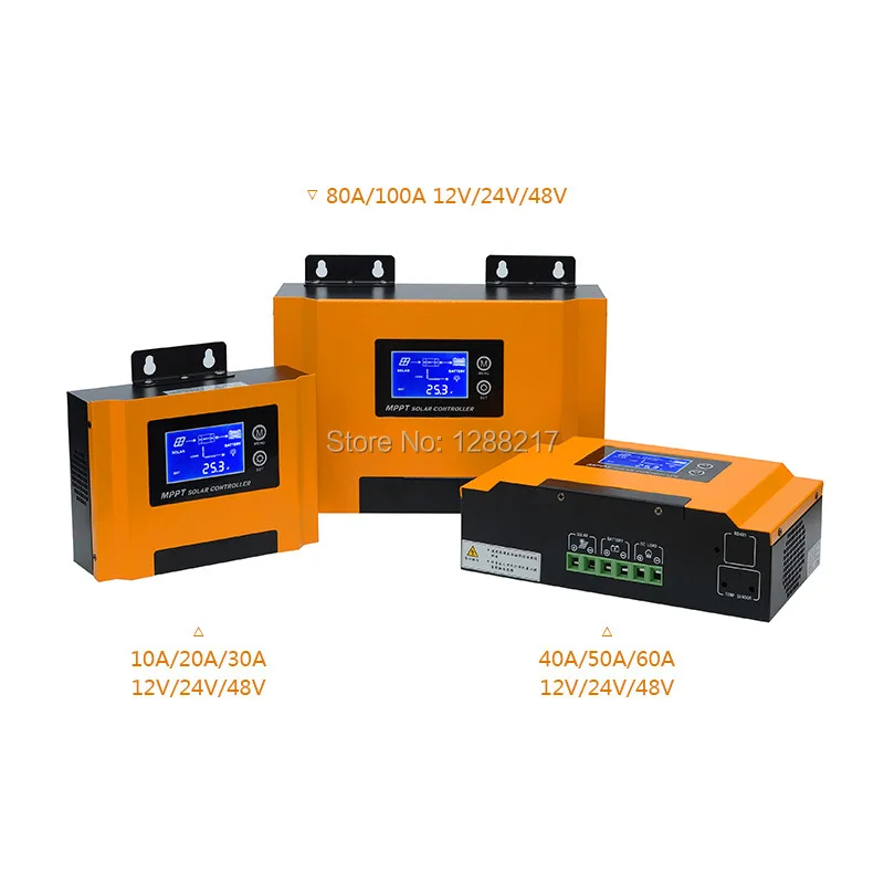 Контроллер заряда солнечных батарей с ЖК-дисплеем 40 А 50 60 12 В 24 48 | Строительство и