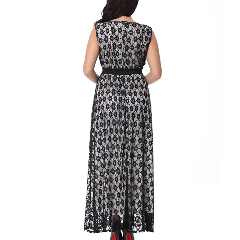 Женское кружевное платье в стиле Харадзюку вечернее без рукавов хиппи бохо