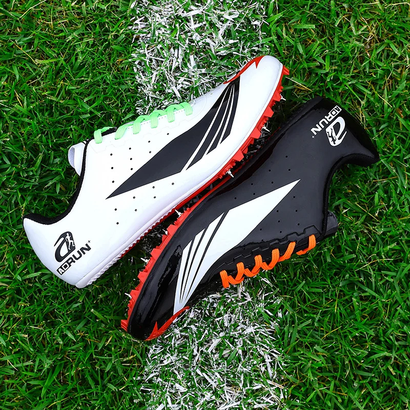 

Track and Field Spike Shoes Men Training Athletic Shoe Professional Running Track Race Jumping Mens Light Breathable Sneakers