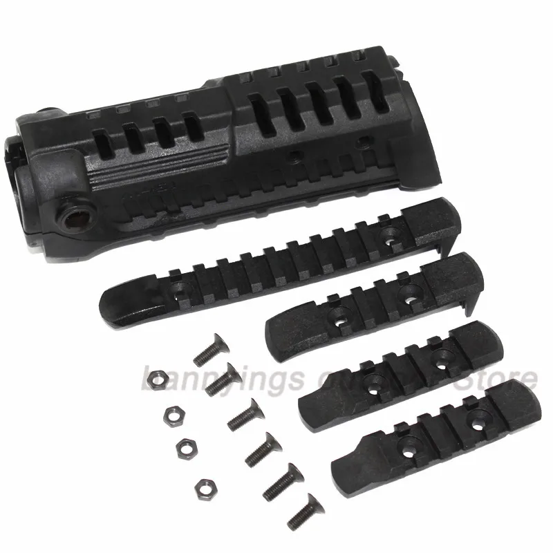 Охота M16 M4 Handguard Command Arms rail M4S1 тактическая стрельба страйкбол 7 дюймов Пикатинни