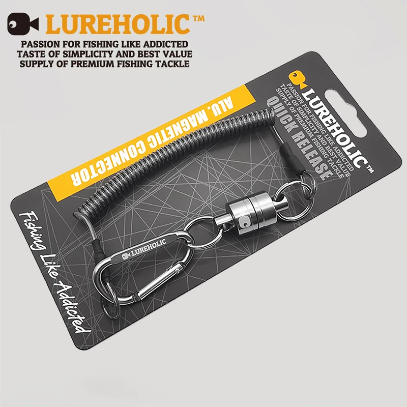 Lureholic сетка для рыбалки нахлыстом алюминиевый Прочный держатель шлейфа 7 фунтов