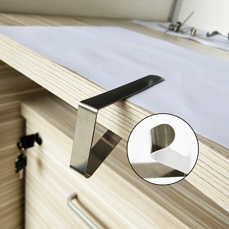 

Adjustable Stainless Steel Tablecloth Clip Home Supplies Kitchen Dining Tablecloth Tables Cover Clip Holder Cloth Clamps Picnic