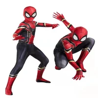 15 styles spiderbay man cosplay amazing spidermans halloween costume peter parker zentai suit superhero bodysuit for kids adult