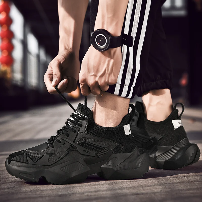 

Popular Trend Running Shoes for Men Breathable Men's Sneakers Comfortable Sports Shoes Male Outdoor Gym Trainers Walking 39-45