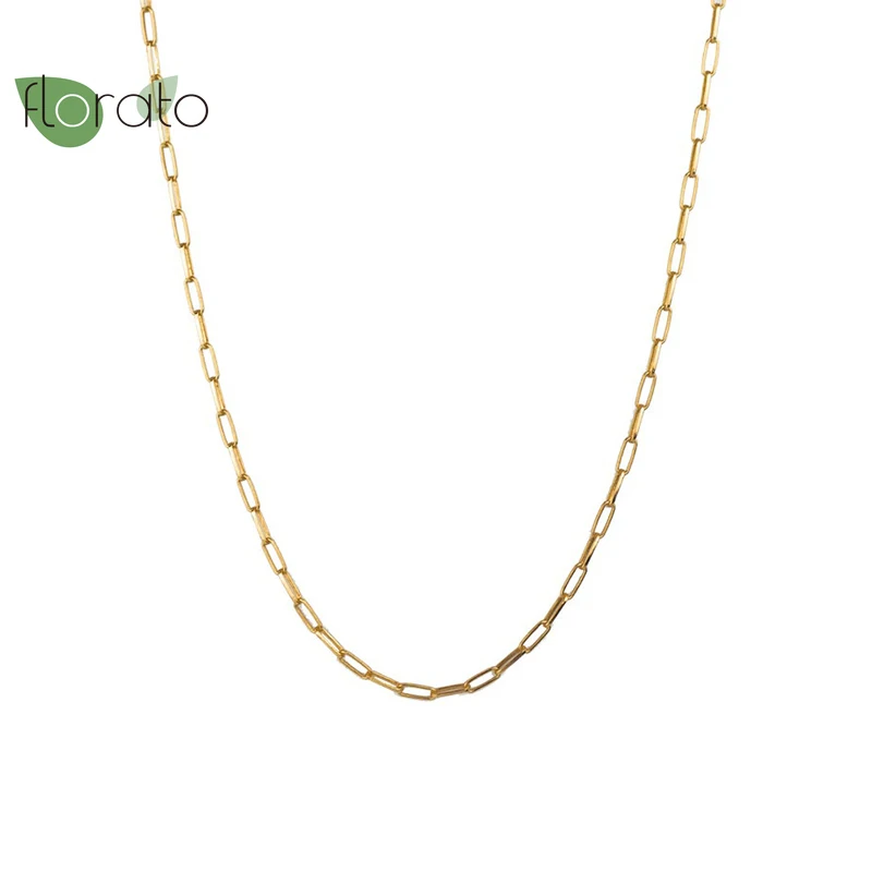 

1PC 925 Sterling Silver Choker Chain Necklace for Women Minimalist Bohemian Choker Necklace For Girls Fashion Party Jewelry